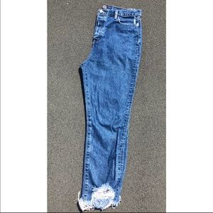 BDG (URBAN OUTFITTERS) DK Denim high waisted jeans